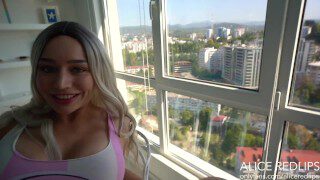 Hey, how would you fuck Alice after pool?